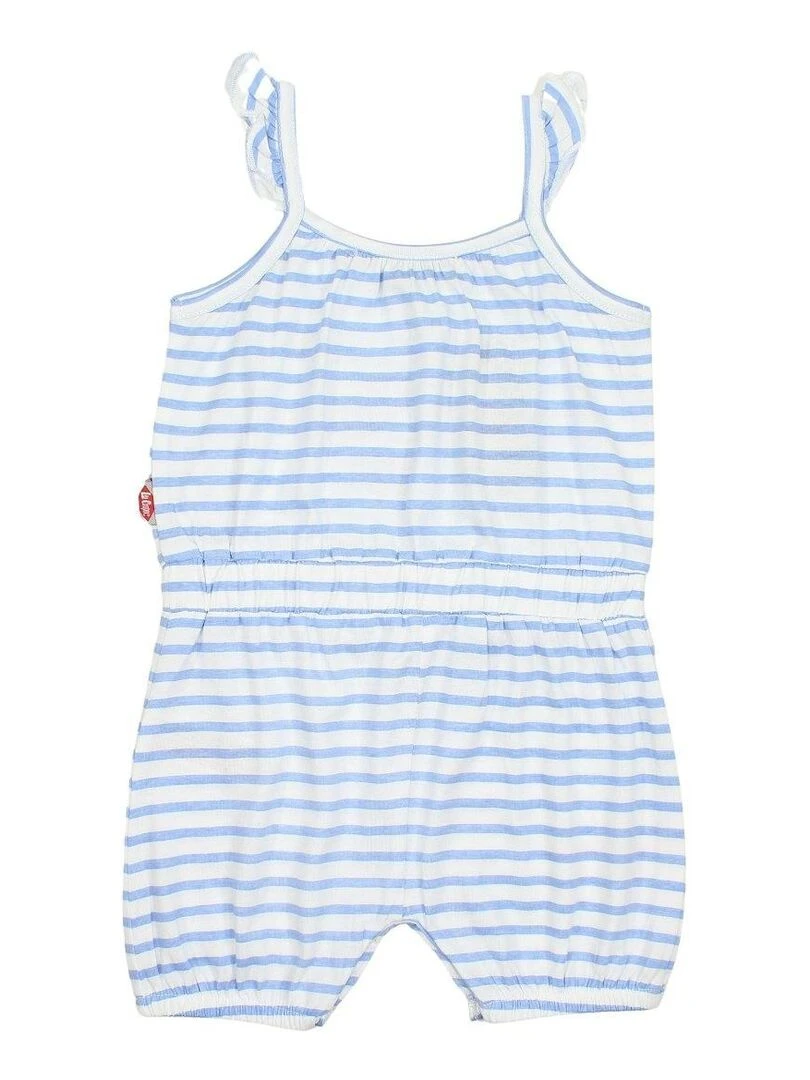 Lee Cooper Combishort bébé fille imprimé Lee Cooper en coton Bleu