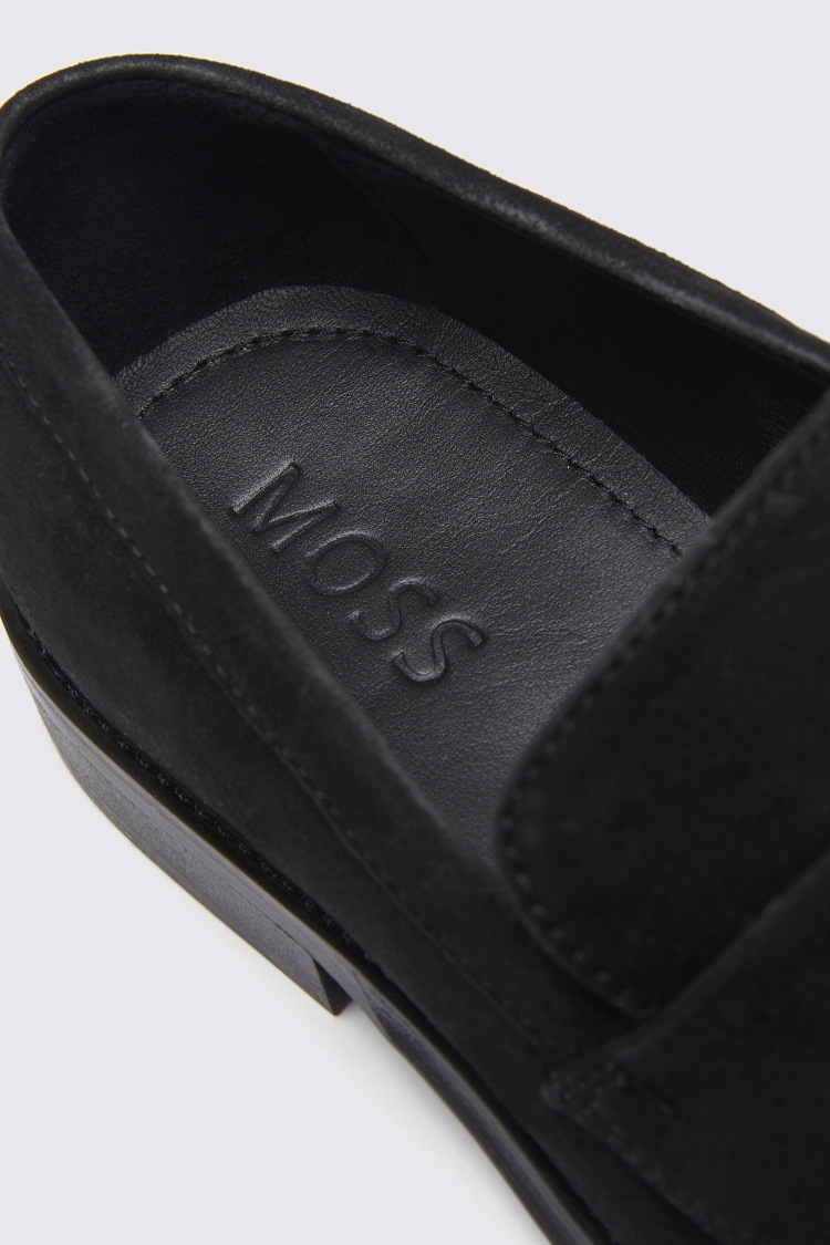 Black Suede Loafers   Buy Online at Moss