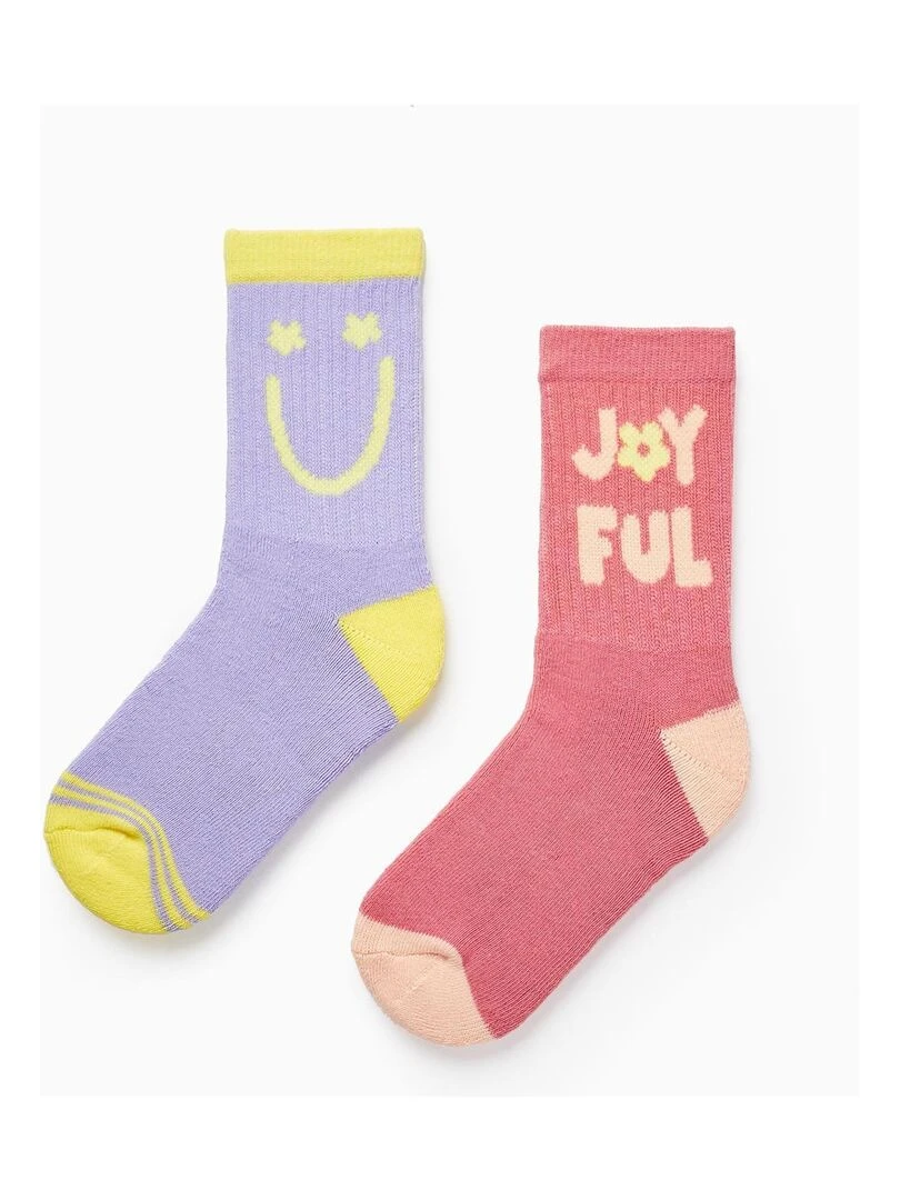 Pack 2 Paires de Chaussettes pour Fille THE WAVE TRIBE Multicolore