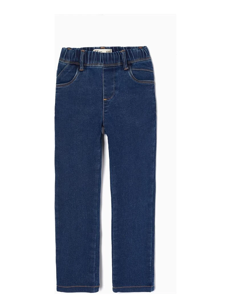 Jegging en Coton Fille READY PLAYER Bleu