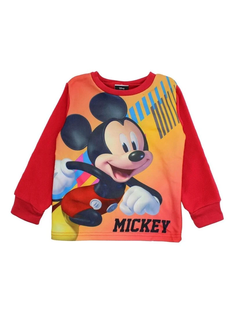 Disney Pyjama garçon imprimé Mickey Rouge