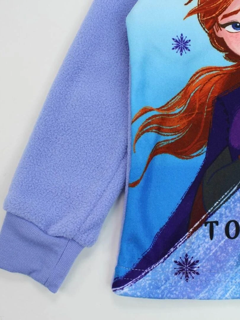 Disney   Pyjama fille imprimé La Reine Des Neiges   Violet