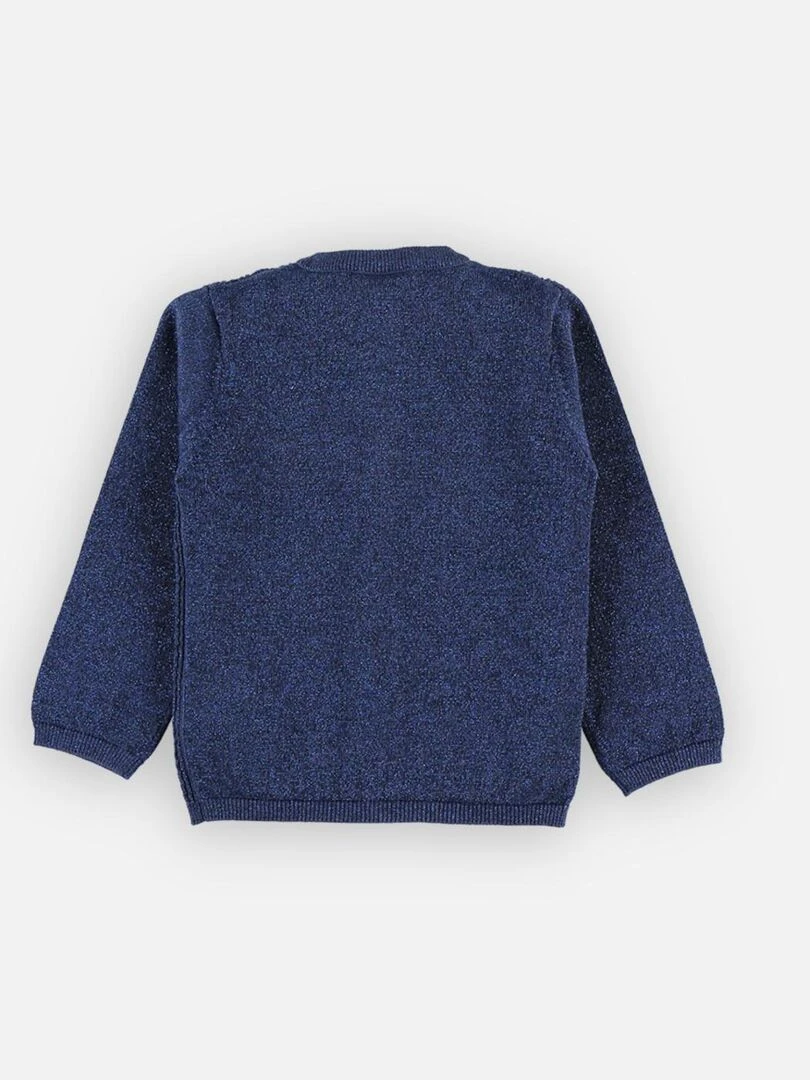 Cardigan lurex en tricot    Noukie's   Bleu