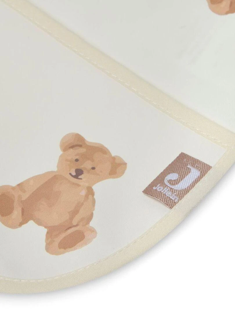 Bavoir manches longues Teddy Bear   Marron