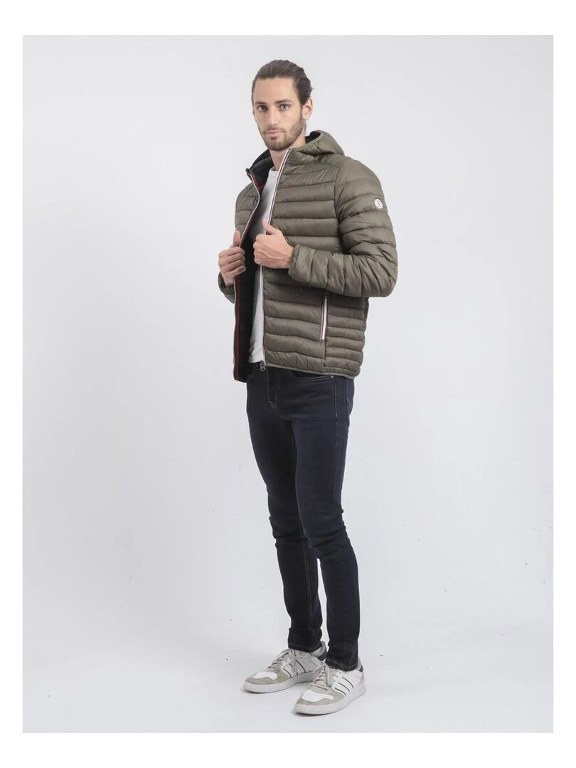 Doudoune légère capuche ZILLING II   Vert kaki clair