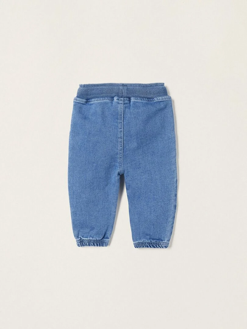 Pantalon en Denim pour Nouveau Né manches longues ATLANTIC COMPANY Bleu