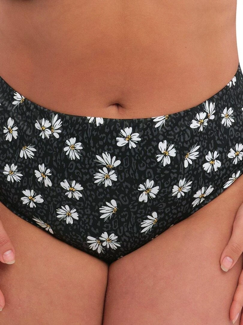Culotte de bain imprimé floral Plain Sailing Noir