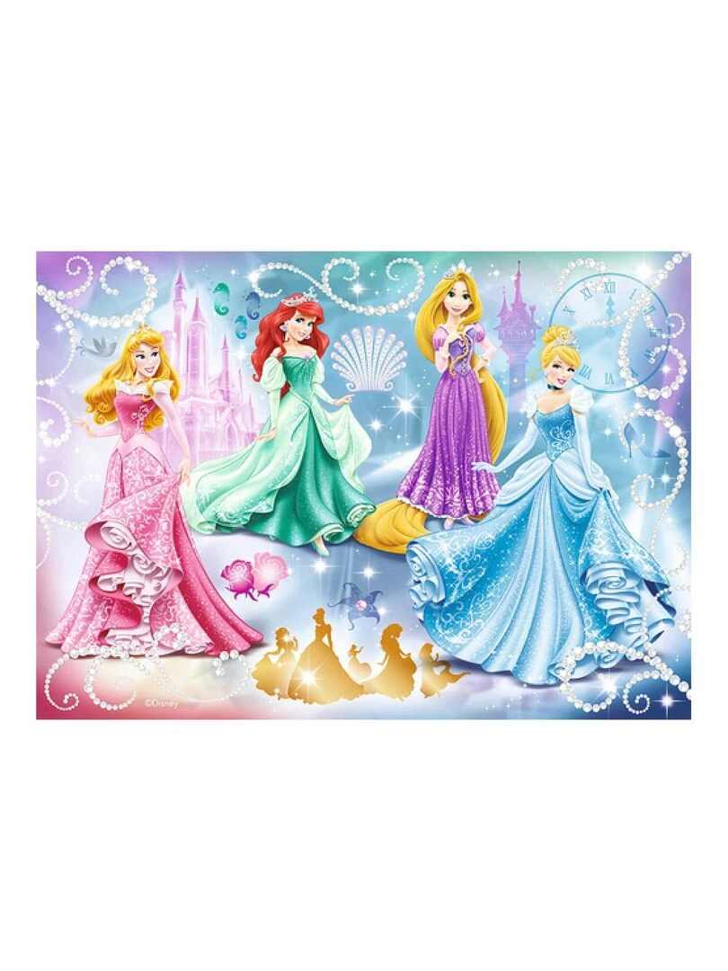 Puzzle 100 pièces : Princesses étincellantes N/A