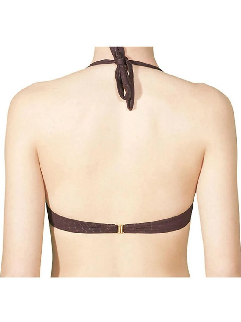 Haut maillot de bain Sofisticada Marron chocolat