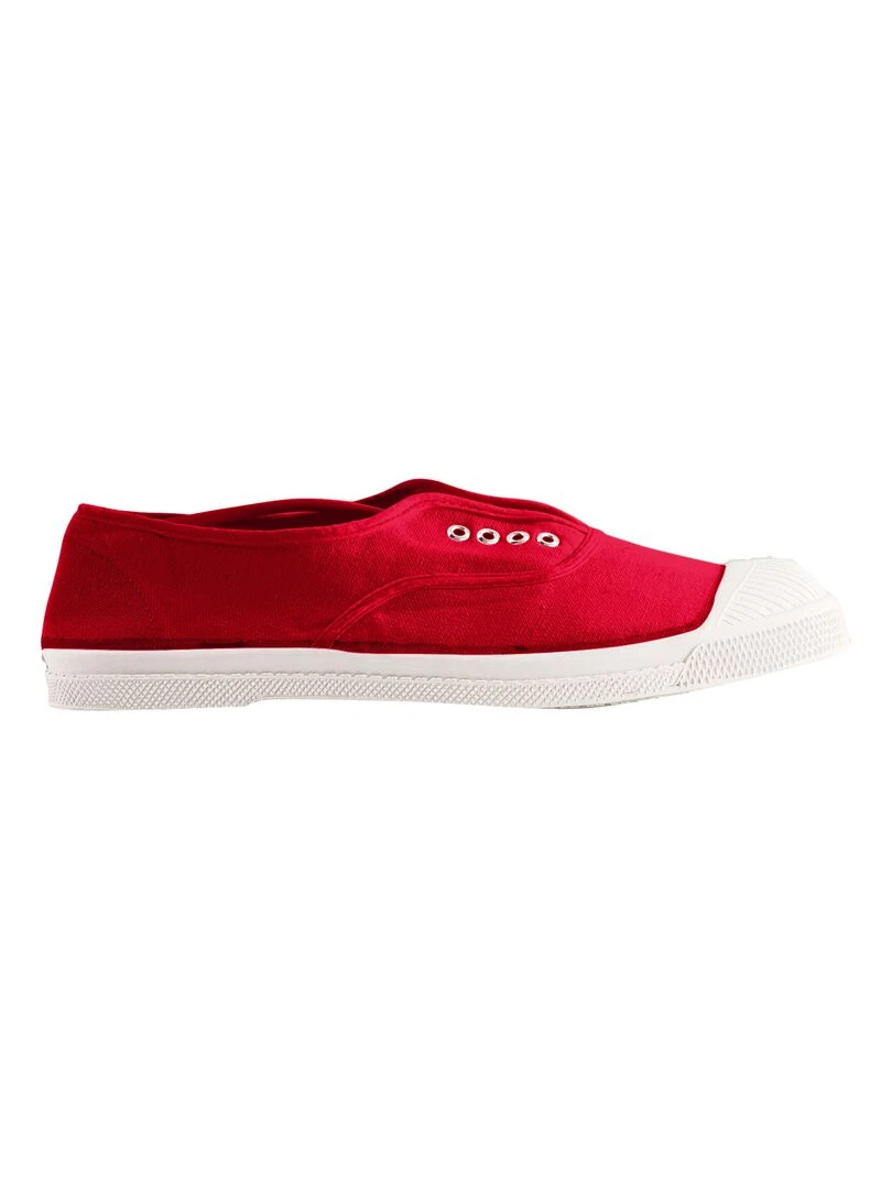 Tennis à Lacets Bensimon Elly Rouge