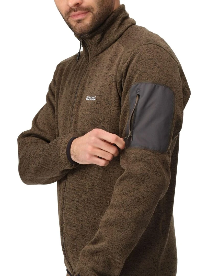 Regatta   Veste polaire NEWHILL   Marron tabac