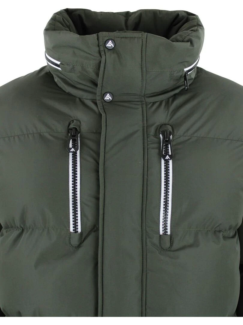 Doudoune de ski homme CAPTIVE   PEAK MOUNTAIN   Kaki