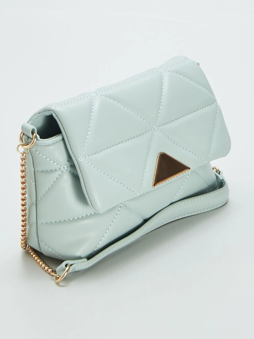 Sac bandoulière matelassé Vert