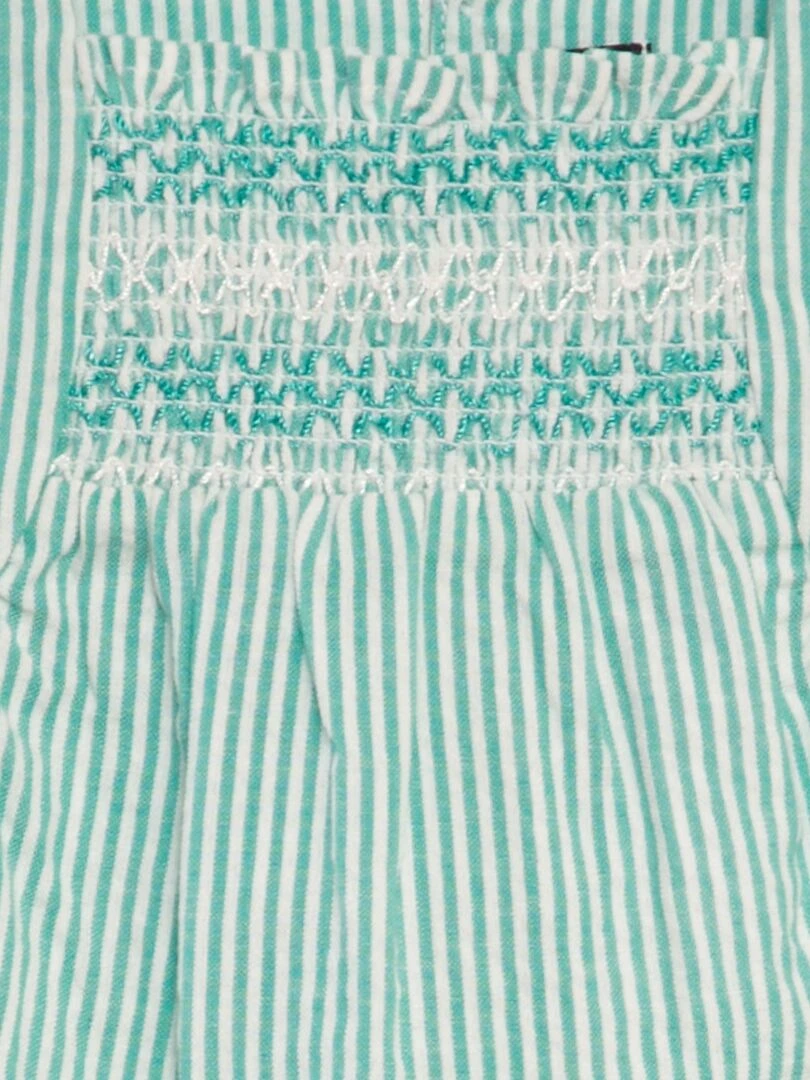 Robe en crépon   Vert