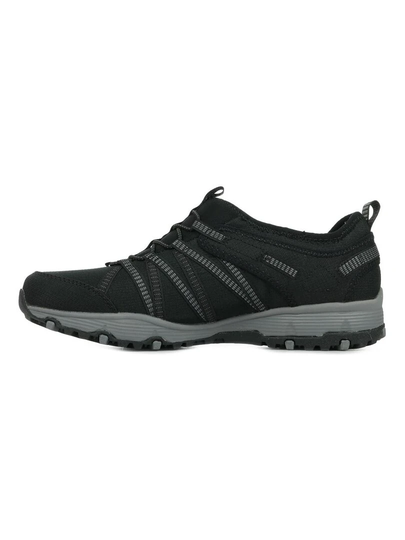 Baskets Skechers Seager Hiker Creek Vibes   Noir Gris