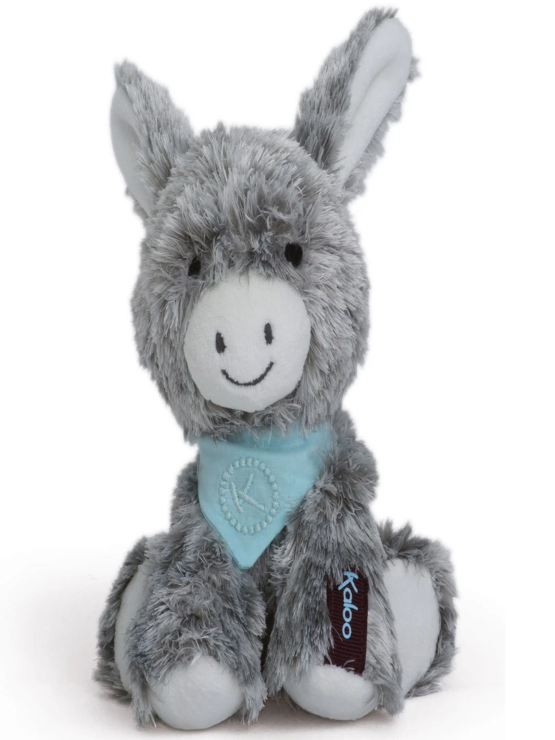 Coffret peluche Régliss' l'ânon (19 cm)   Gris