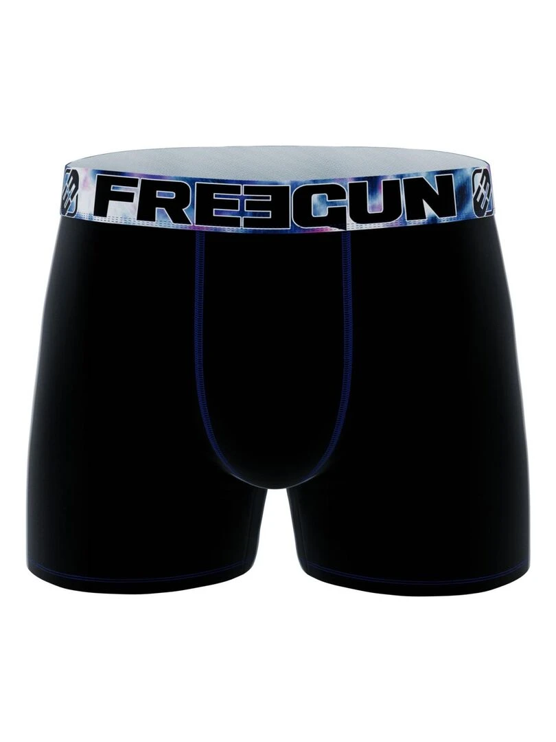 Lot de 3 boxers enfant Uni Rainbow Freegun   Noir