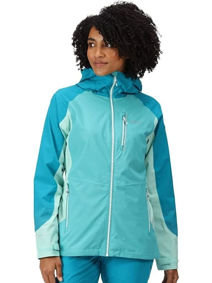 Regatta   Veste imperméable HIGHTON PRO   Bleu turquoise