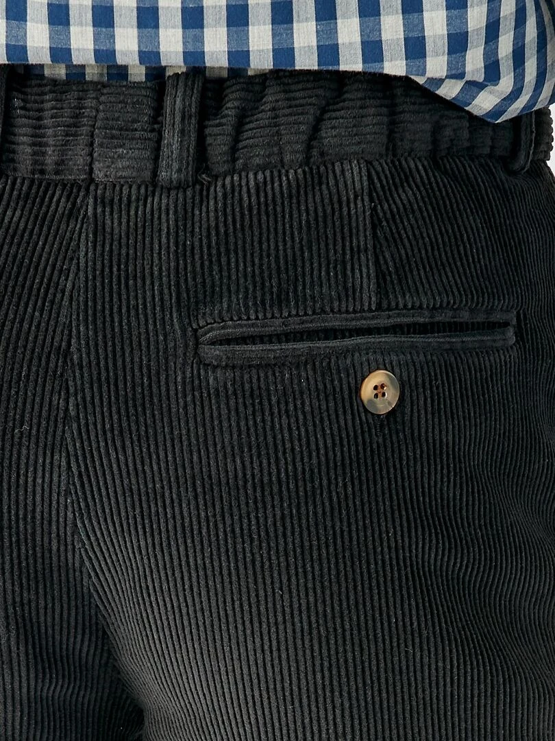 Pantalon velours côtelé   Damart   Noir