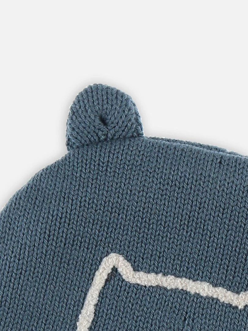 Chapka en tricot  foncé   Noukie's   Bleu