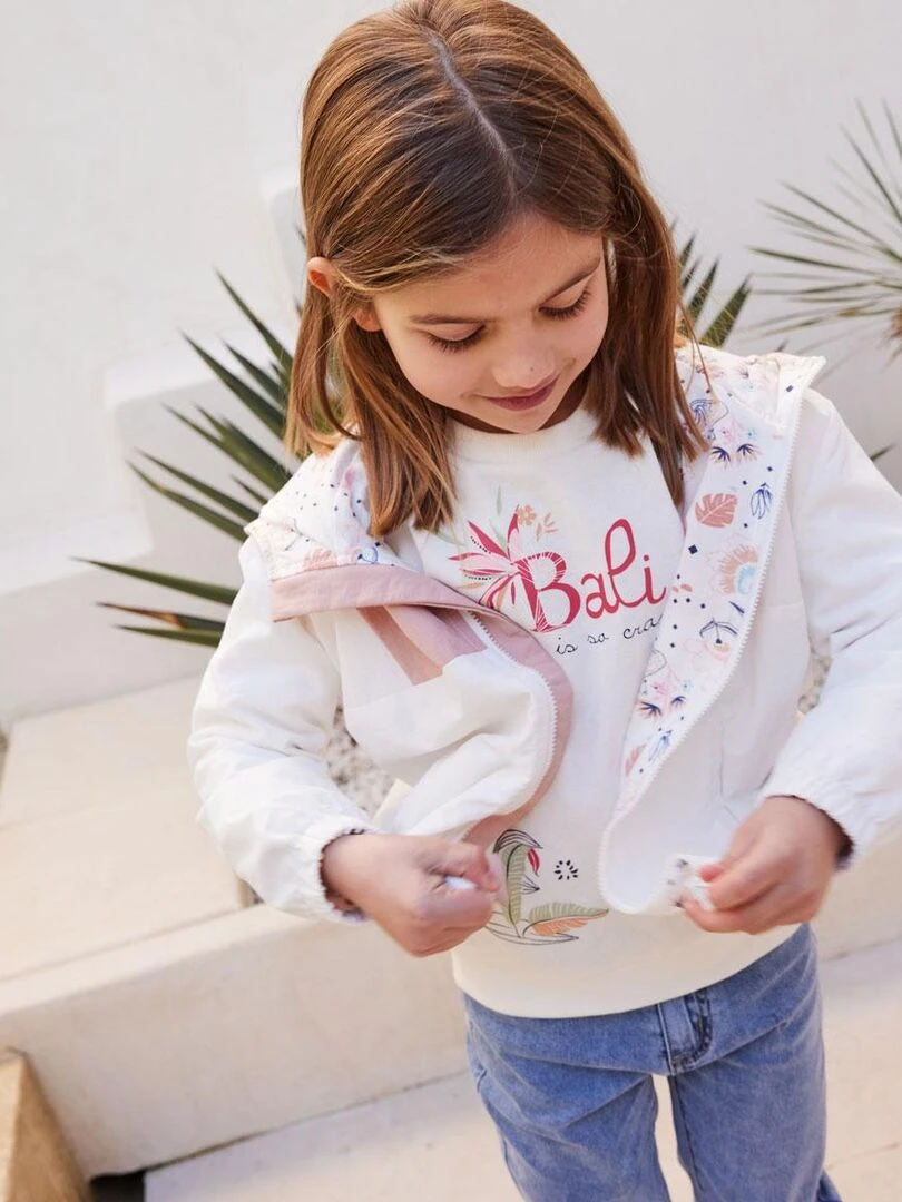 Sweat shirt enfant Olbia   Ecru