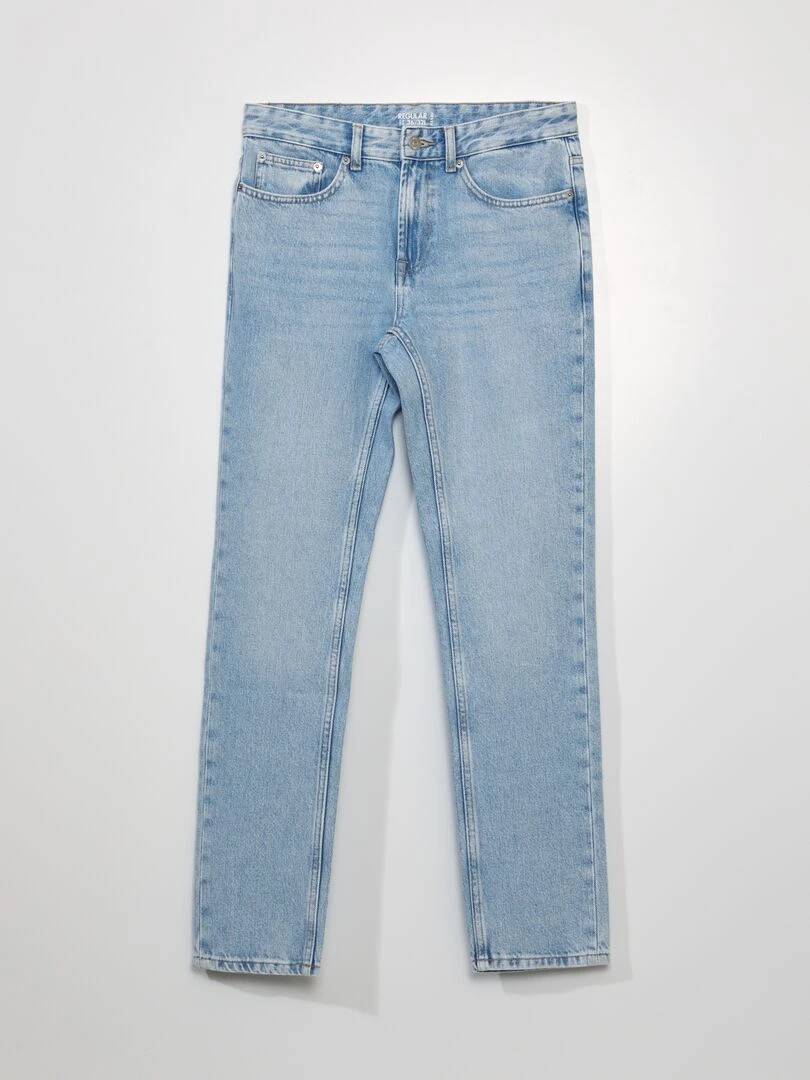 Jean droit L32 Bleu