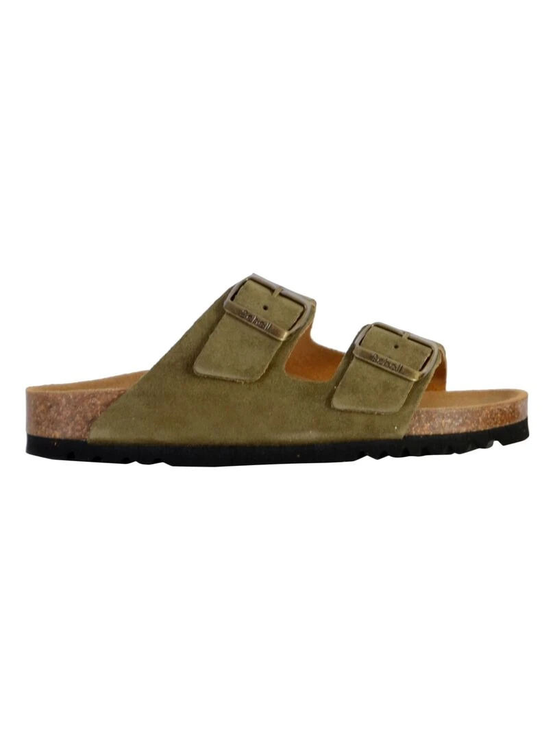 Mules Cuir Scholl Josephine Vert