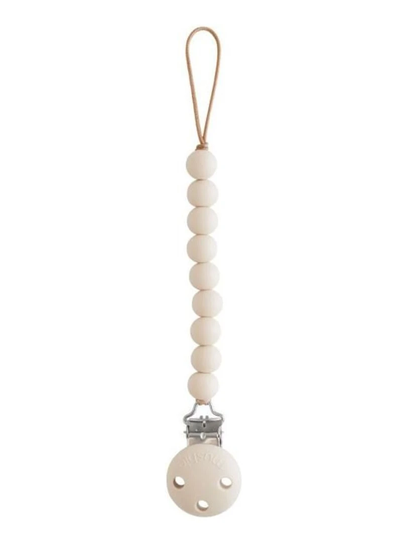 Attache sucette Mushie Hera Sable Mushie Beige sable