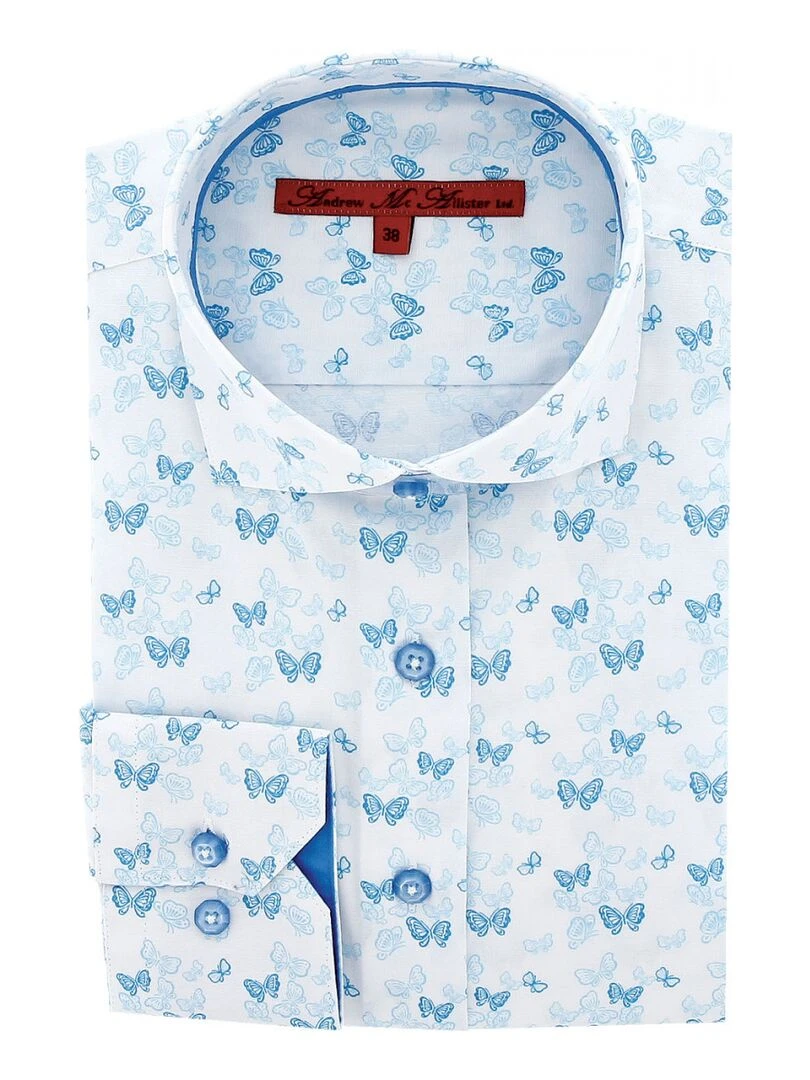 Chemise fantaisie PASSADENA Blanc