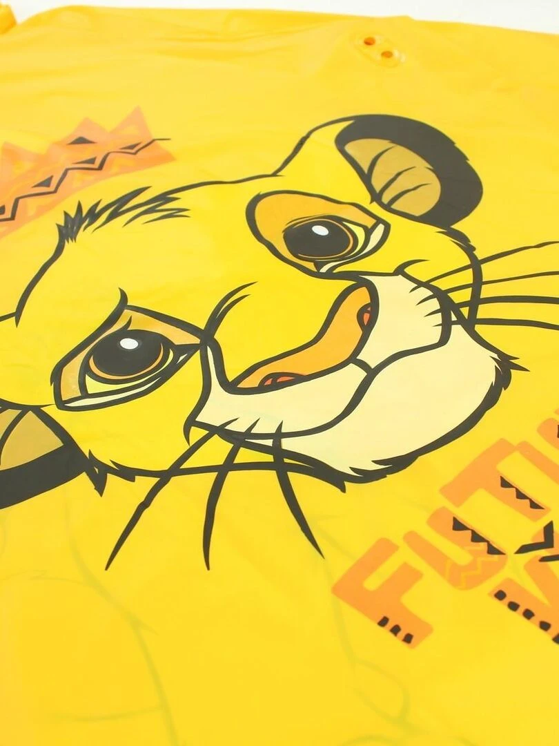 Disney   Impermeable garçon imprimé Le Roi Lion   Jaune