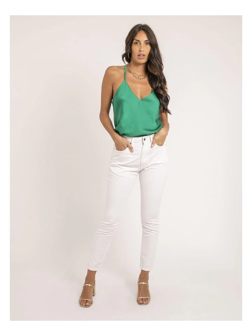 Caraco satin FIDANE   Vert