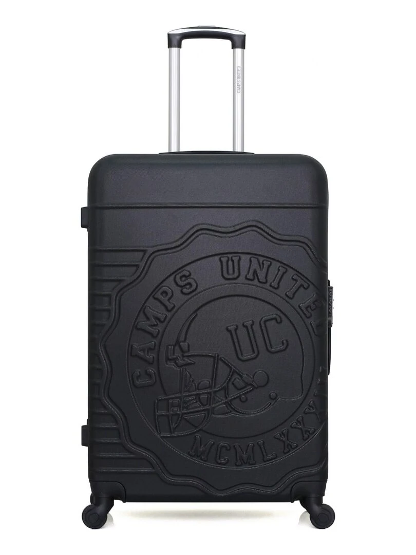 CAMPS UNITED VALISE GRAND FORMAT ABS CAMBRIDGE 4 ROUES 75 CM Noir