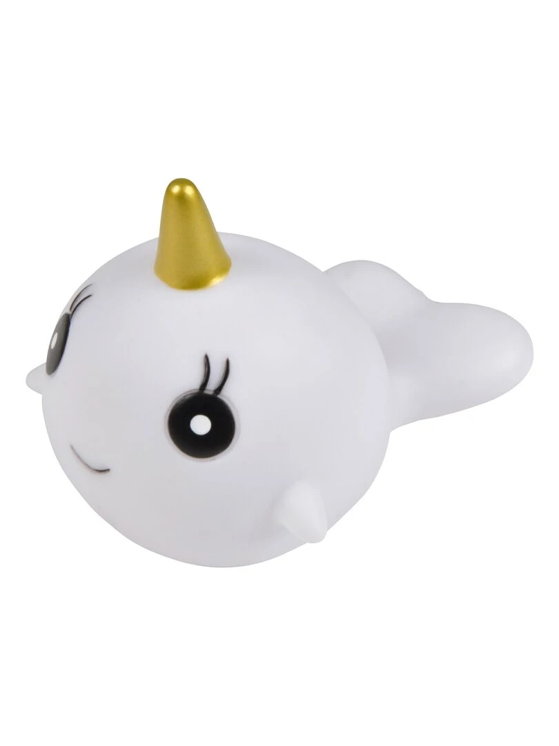 Veilleuse led Narval poisson nomade Blanc