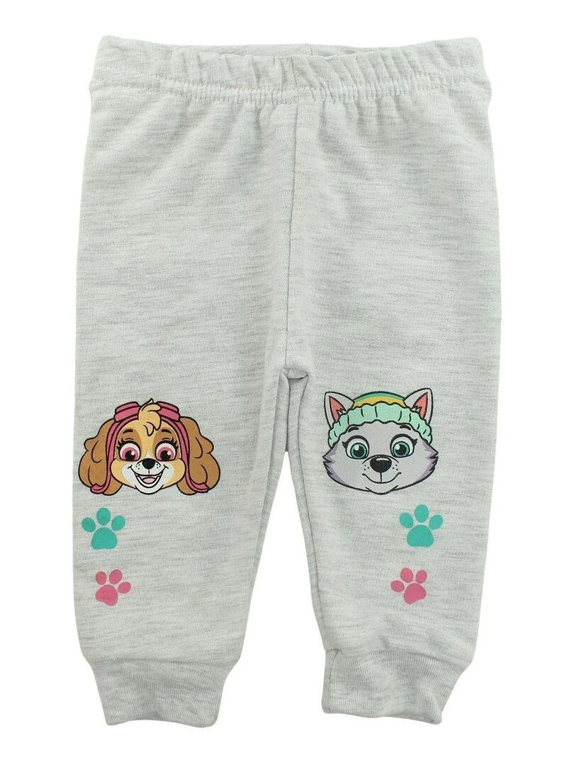 Paw Patrol   Ensemble ​​Body pantalon bébé fille Imprimé La Pat' Patrouille   Rose