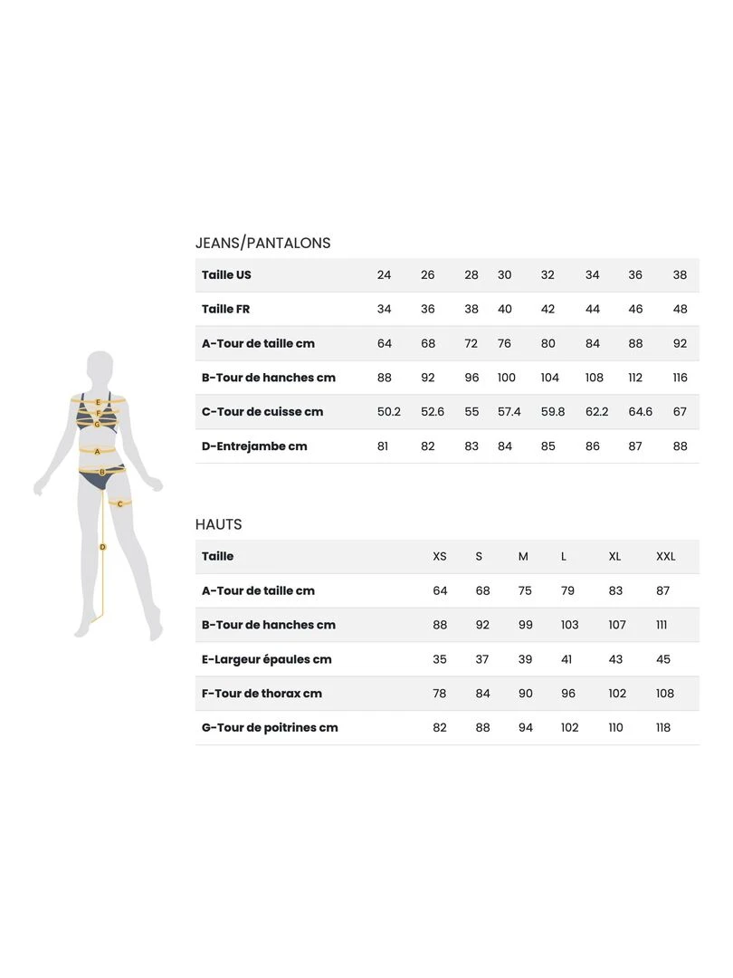 Jeans slim taille haute stretch OBS3 'OBER'   Blanc