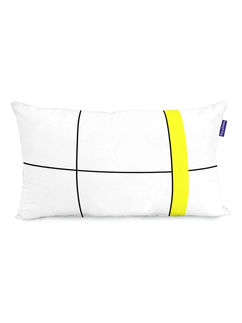 Coussin Space rocket "Happyfriday"   Blanc