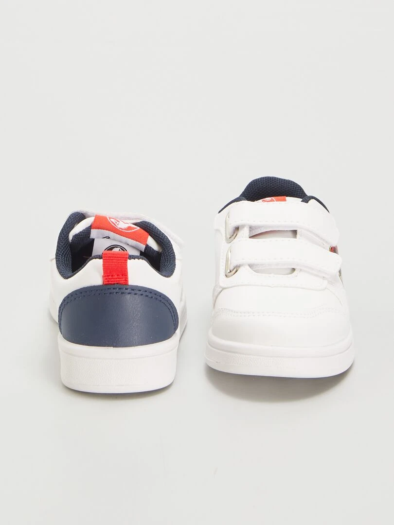 Baskets à scratchs 'Jurassic Park'   blanc