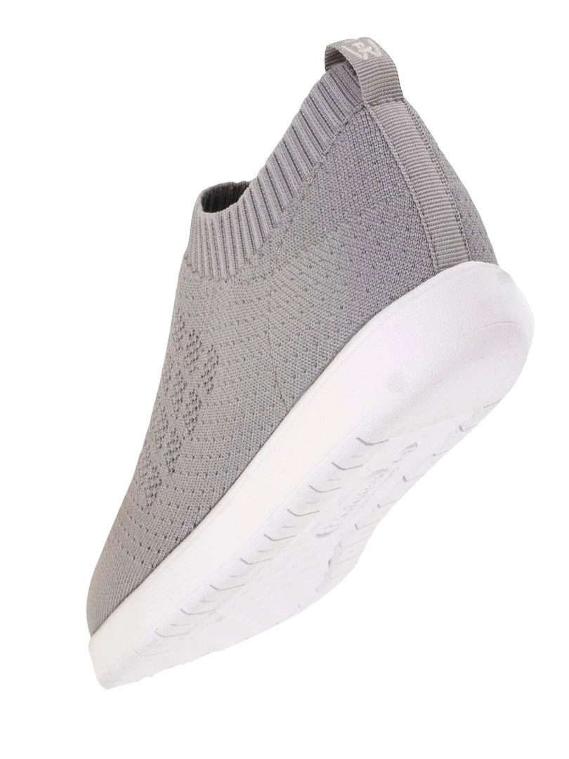 Isotoner Baskets Femme Slip on Gris   Gris