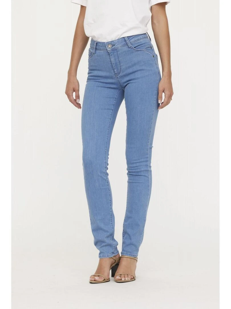Lee Cooper Jean coton slim JINNIE Bleu ciel