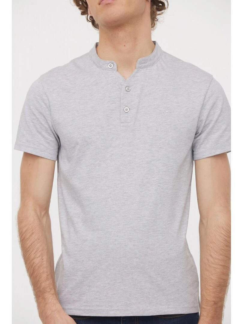 Lee Cooper   T Shirt manches courtes coton regular ASILO   Bleu