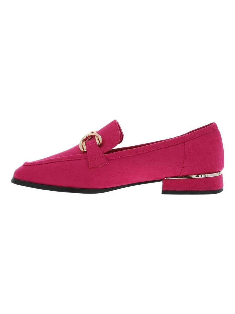 MARCO TOZZI   Mocassins talon plat   Rose fushia
