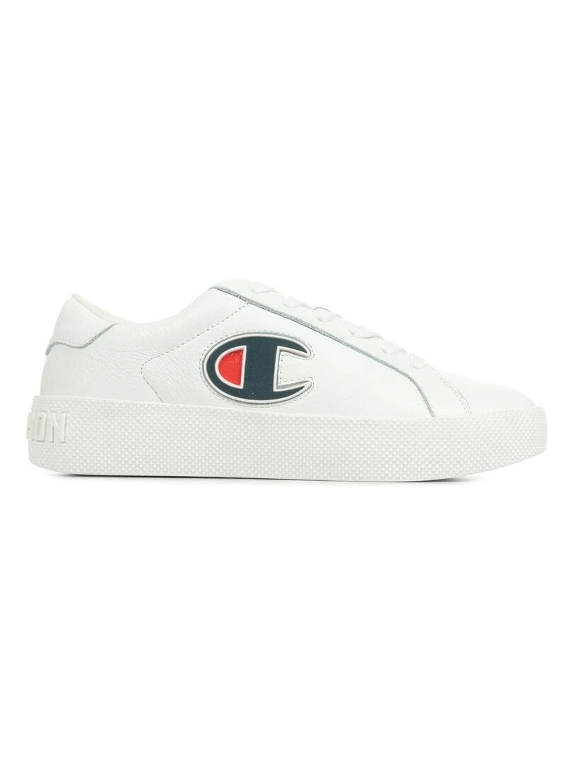 Baskets Champion Era Leather Blanc