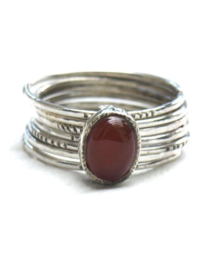Bague semainier touareg Argent