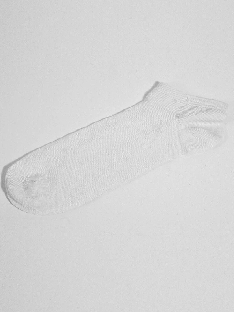 Pack 3 Chaussettes courtes Kebello Blanc Blanc