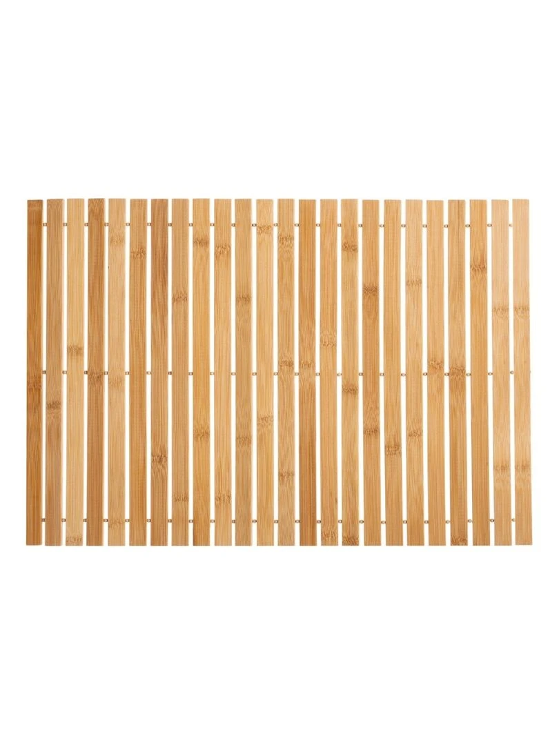 Caillebotis à rouler bambou 40x60 cm Beige