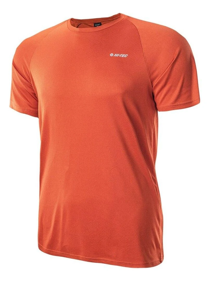 Hi Tec   T shirt MAKKIO   Rouge cerise