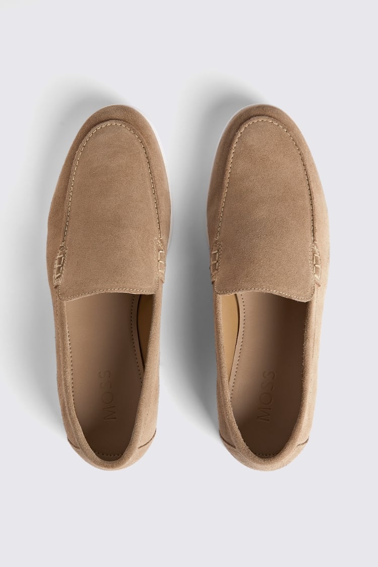 Lewisham Camel Suede Casual Loafers Buy Online at Moss