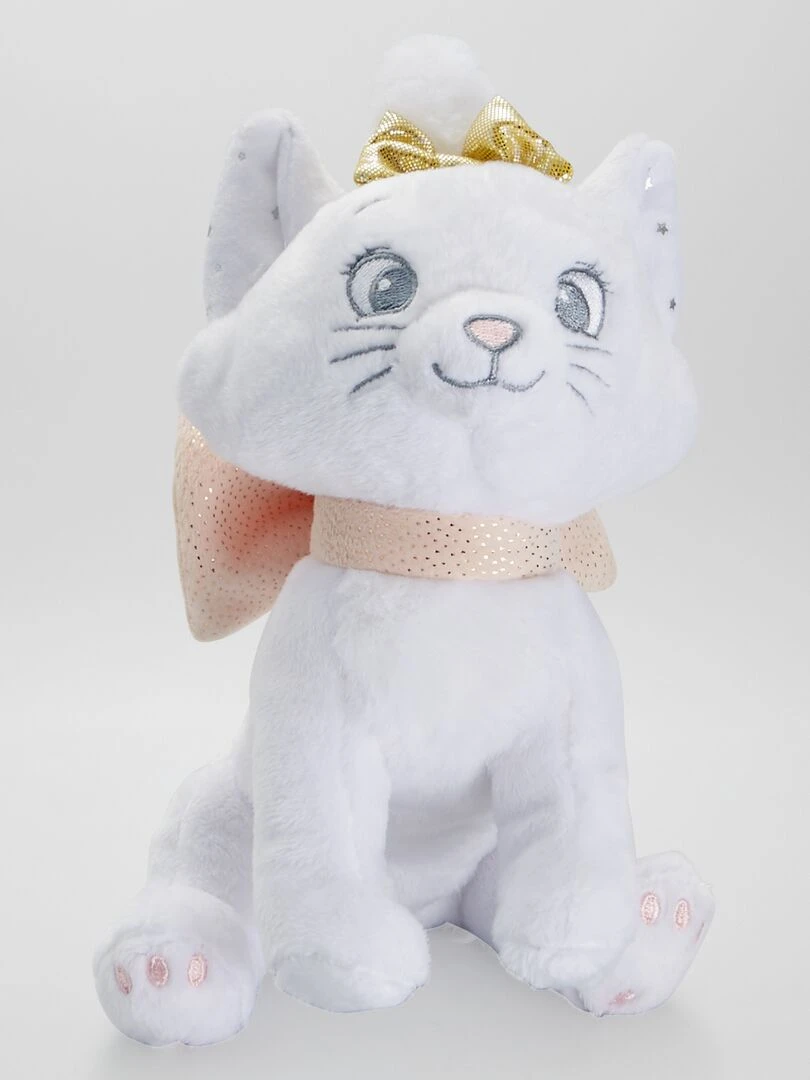 Peluche 'Marie' des 'Aristochats' Blanc