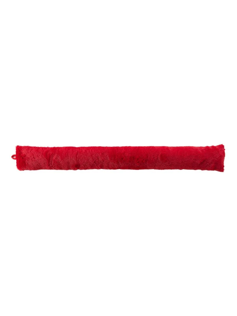 Coussin bas de porte Caresses 80cm Rouge