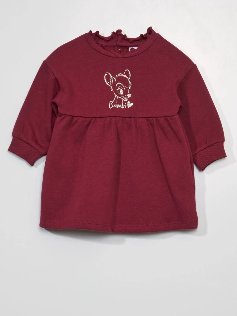 Robe sweat 'Mickey' 'Disney' Rouge